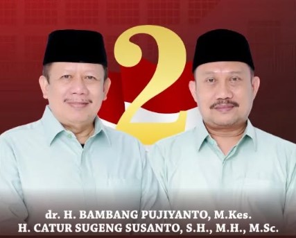 Calon 2 - [ BAMBANG PUJIYANTO - CATUR SUGENG SUSANTO ]